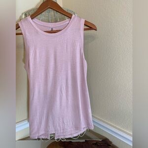 Halogen Light Pink Muscle Tee